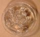 Vintage Clear Glass 11 Hole Flower Frog Crystal Cut Round Vases photo 3
