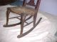 Antique Rocking Chair From 1902 With Wicker Seat 34 In.  High X 16 In,  Wide. 1900-1950 photo 2