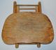 Vintage Nevco Fold ' N Carry Stool Small Wooden Seat Yugoslavia Post-1950 photo 3
