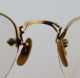 Antique 30s 12k 1/10 Gold Jewelry Grade Eyeglasses Spectacles Ladies Fine Detail Optical photo 6