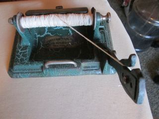 Antique / Vintage Commercial String Holder/ Cutter - Cast Iron photo