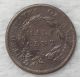 1810 Half Cent Classic Head - Vf Detailing C - 1 Darker Tone Rare Authentic Coin The Americas photo 1