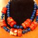 Lovely Designer Necklace Non Pre Columbian Bead Stone Earrings Ecuador Fashion The Americas photo 2