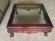 Oriental Design Coffee Table Bevel Glass Will Call Only Calif Bay Area Post-1950 photo 1