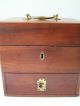 Antique Mahogany Apothecary Box With Contents Science & Medicine (Pre-1930) photo 1