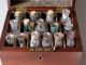 Antique Mahogany Apothecary Box With Contents Science & Medicine (Pre-1930) photo 3