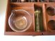 Antique Mahogany Apothecary Box With Contents Science & Medicine (Pre-1930) photo 6
