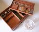 Antique Mahogany Apothecary Box With Contents Science & Medicine (Pre-1930) photo 7
