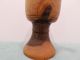 Antique Wooden Mortar And Pestle Pharmaceutical Herbs 6 3/4 