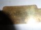 Antique Ice Box Brass Hardware Name Plate Belding Hall Ice Boxes photo 2