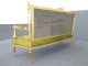 Spectacular Antique French Louis Xvi Gold Gilt Settee French Provincial Rococo Post-1950 photo 10