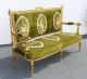 Spectacular Antique French Louis Xvi Gold Gilt Settee French Provincial Rococo Post-1950 photo 2