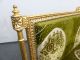 Spectacular Antique French Louis Xvi Gold Gilt Settee French Provincial Rococo Post-1950 photo 8
