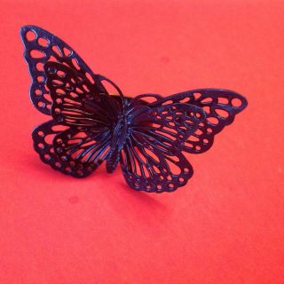 ' Beach Finds ' A Really ' Butterfly ' Ring Size N See Details photo