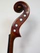 Antique Old Violin,  Fine French Violin By F.  Ory,  Authentic Mirecourt Violin Nr String photo 5
