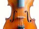 Antique Old Violin,  Fine Violin By Charles Claudot Ii,  Mirecourt Ca.  1830, String photo 5