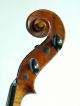 Antique Old Violin,  Fine Violin By Charles Claudot Ii,  Mirecourt Ca.  1830, String photo 7