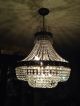 Antique Lighting Vintage Crystal Chandelier Swarovski ? Buy It Now Chandeliers, Fixtures, Sconces photo 3