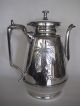 Old Antique Meriden Brita Company 1800 Silverplate Coffee Tea Pot Tea/Coffee Pots & Sets photo 1