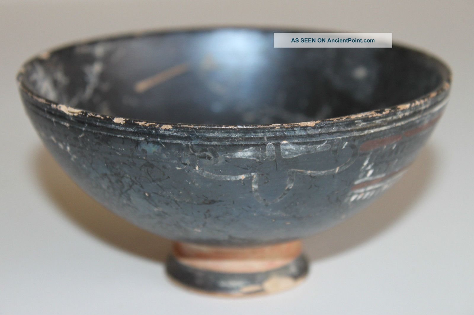 Ancient Greek Pottery Gnathian Dish 4th Bc Greek photo