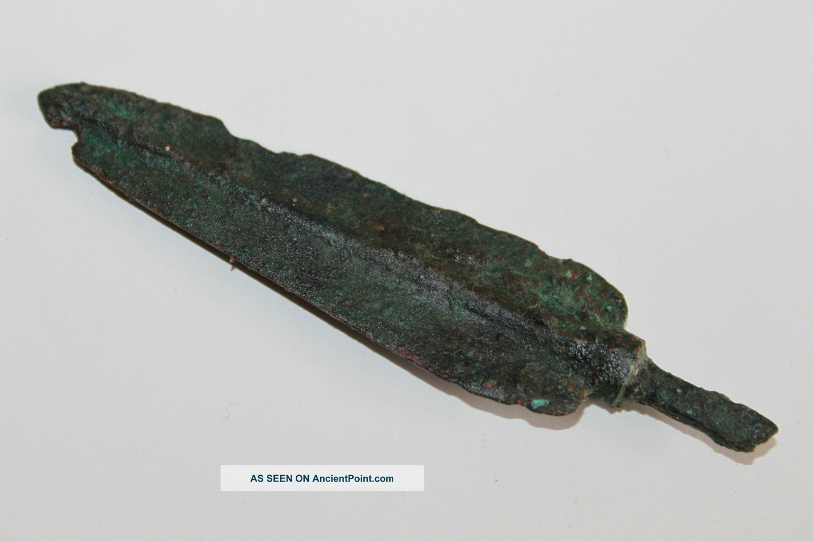 Ancient Greek Bronze Spearhead 8/7th Century Bc Greek photo