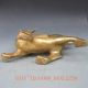 Chinese Brass Hand - Carved Kirin Statue Other photo 7