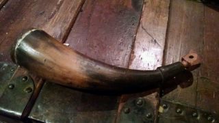 Primitive Appalachian Powder Horn Aafa photo