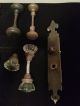 Antique Door Knobs & Glass Handels,  Lock Plate Mix Metals Originals Fixtures Door Knobs & Handles photo 3