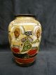 Antique Japanese Porcelain Vase Hand Painted Moriage Tsukuru Dai Nippon Mark Bowls photo 1