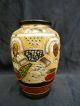 Antique Japanese Porcelain Vase Hand Painted Moriage Tsukuru Dai Nippon Mark Bowls photo 2