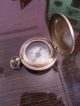 18th Century Style Nautical Compass Push Button Directional Compass In Antique. Compasses photo 2