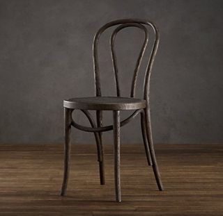 Bentwood Thonet French Cafe Chairs In Brown Oak photo