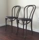 Bentwood Thonet French Cafe Chairs In Brown Oak Unknown photo 2