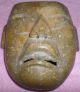 Teotihuacan Pre - Columbian Stone Mask Primitives photo 11