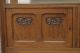 French Antique Art Nouveau Or Arts And Craft Marble Top Sideboard Carved Florals 1800-1899 photo 7
