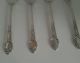 4 Rendezvous Aka Old South Salad Forks - C1936 Community Plate Flatware & Silverware photo 1