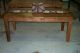 Oak Harvest Dining Table Rustic Primitive Country Farmhouse Reclaimed Salvaged 1800-1899 photo 1