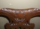 Not Swc High End 1800 - 1899 Chippendale Style Arm Chair Open Talon Feet Med Wood 1800-1899 photo 7