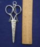 Victorian Style Sterling Silver Chatelaine Scissor Holder Stainless Scissors Tools, Scissors & Measures photo 1