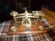 Vintage Brass Guaranteed Accurate Desk Top Postal Scale Made In England Scales photo 2