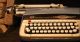 1964 Smc Smith Corona Typewriter Galaxie 11 Hard Case Jeweled Escapement (5f) Typewriters photo 7