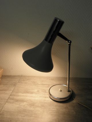 Light Lamp Machine Age Desk Vintage Office Bauhaus Design Italien Stilnovo Floor photo