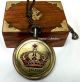Dollond London Design Pocket Watch With Wooden Box.  Hand - Made From Brass Clocks photo 1