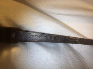 Vintage H.  D.  Smith & Co Cast Iron And Wood File,  Late 19th To Early 20th Cent. photo