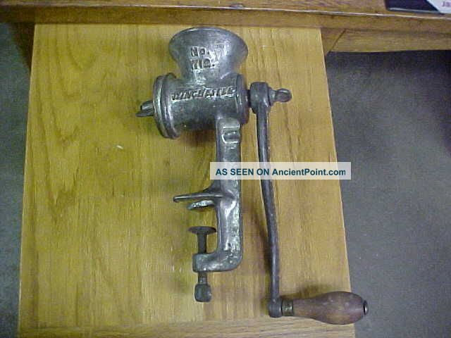 Vintage Winchester Meat Grinder Primitives photo