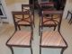 Rare Set Antique 1900 - 1950 Duncan Phyfe Style Chairs Unknown photo 3