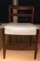 Mid Century Modern Vtg Garmi Chair Troeds By Nils Johnsson Rosewood/creme Vinyl Post-1950 photo 5