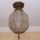 570 Vintage 30 ' S 40 ' S Ceiling Light Lamp Fixture Re - Wire Porch Hall Octagonal Chandeliers, Fixtures, Sconces photo 3
