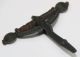 Bronze Zoomorphic Crossbow Fibula From Northern Europe.  Big Size 80 Gr Roman photo 4
