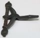 Bronze Zoomorphic Crossbow Fibula From Northern Europe.  Big Size 80 Gr Roman photo 5